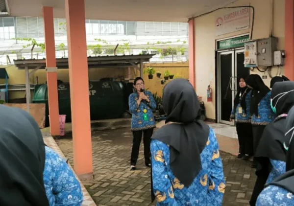 Puskesmas Cisauk Laksanakan Apel Rutin, Persiapkan Lokakarya Bulanan