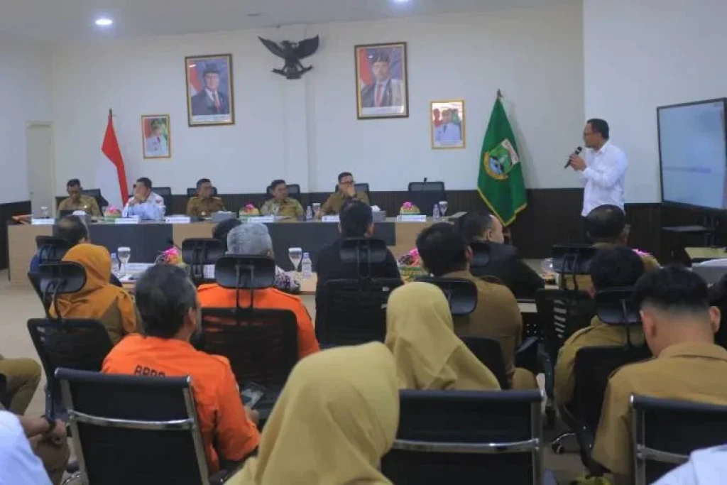 Wali Kota Tangerang Hadiri Rakor Penanganan Banjir Tangerang Raya