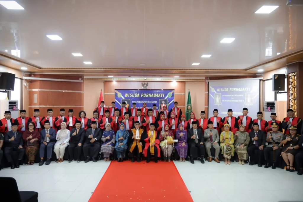 Wagub Banten Apresiasi Pengabdian Ketua Pengadilan Tinggi Banten yang Pensiun