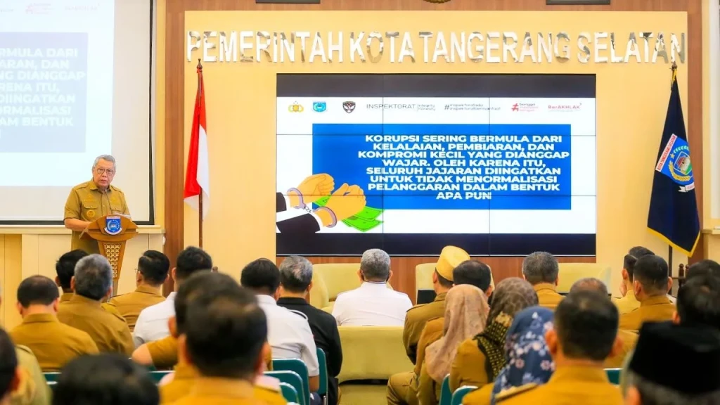 Pemkot Tangsel Gelar Sosialisasi Mitigasi dan Tata Kelola Antikorupsi