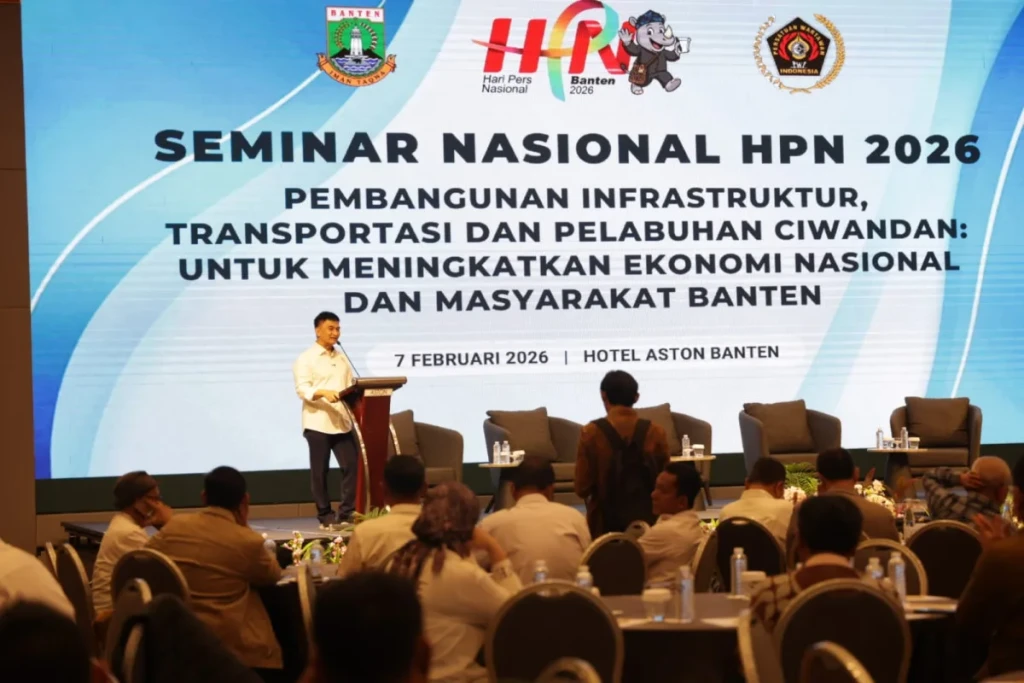 Seminar Pembangunan Infrastruktur dan Transportasi Pelabuhan Ciwandan Diberi Semangat oleh Wagub Banten