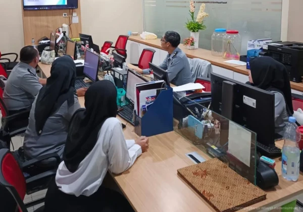 Kemenkumham Banten Ikuti Sosialisasi Survei Implementasi Core Value ASN BerAKHLAK 2025 Secara Daring