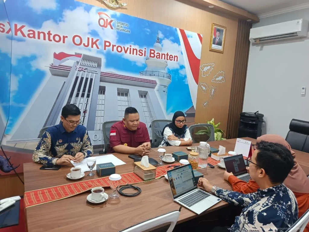 Kanwil Kemenkumham Banten dan OJK Banten Bahas Pembentukan Satgas Pengawas Fidusia
