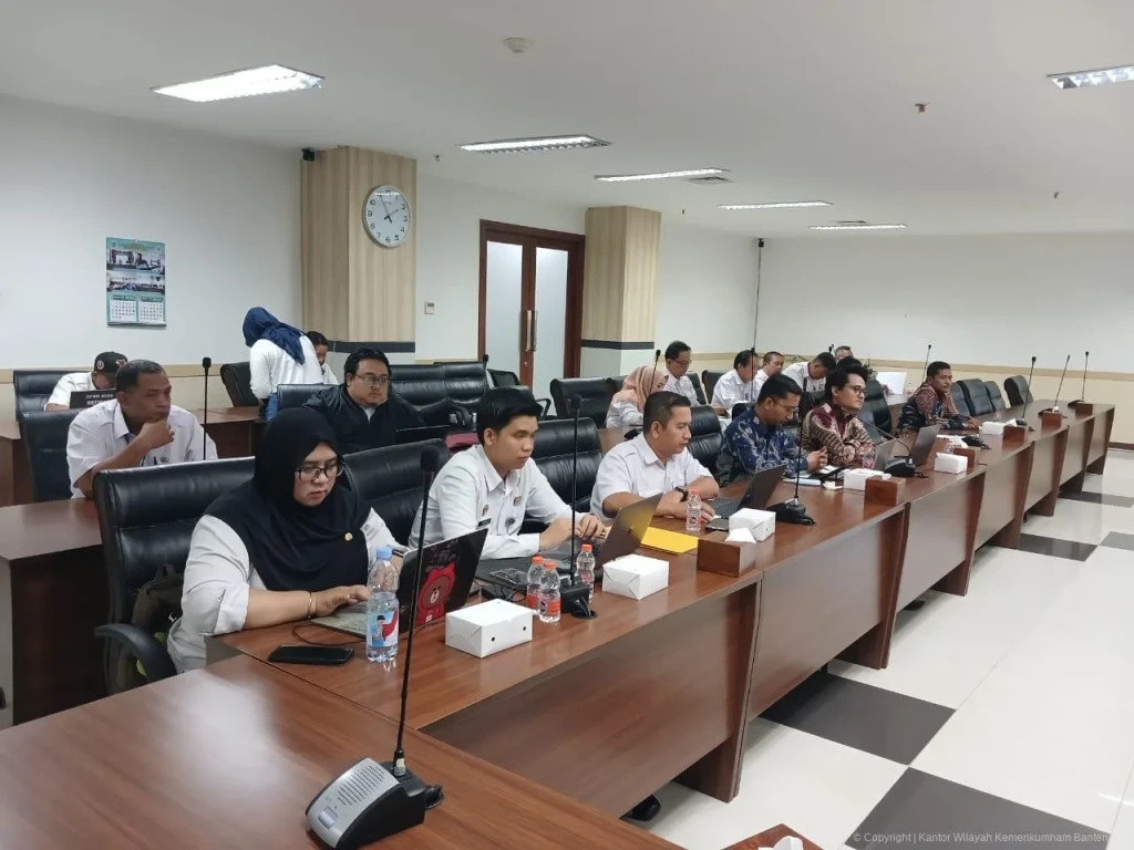 Pemkot Tangerang Selatan dan Kanwil Kemenkumham Banten Bahas Raperda Perlindungan Pekerja Rentan Sektor Informal