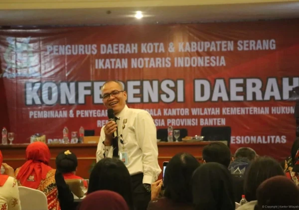 Kakanwil Kemenkumham Banten Tekankan Kepatuhan Notaris terhadap Kewajiban BPJS Ketenagakerjaan