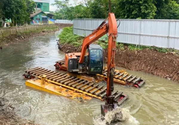 Pemkot Tangerang Percepat Normalisasi Kali Angke Antisipasi Banjir Akhir Tahun