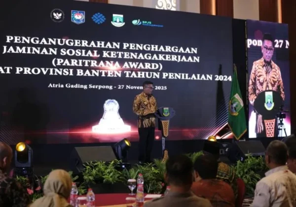 Pemkot Tangerang Raih Terbaik III Paritrana Award Banten 2024