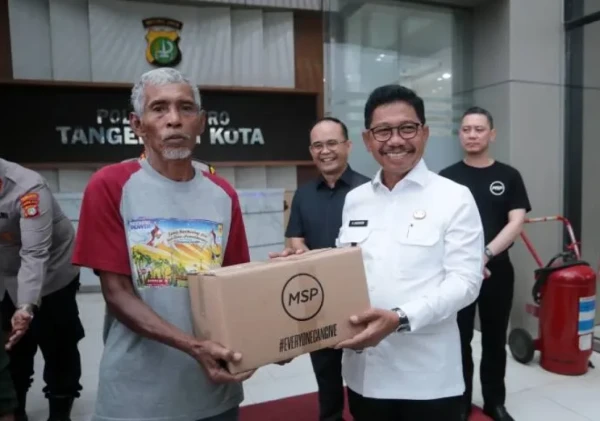 Pemkot Tangerang, Polres Metro, dan Yayasan MSP Salurkan 1.000 Paket Permakanan untuk Warga