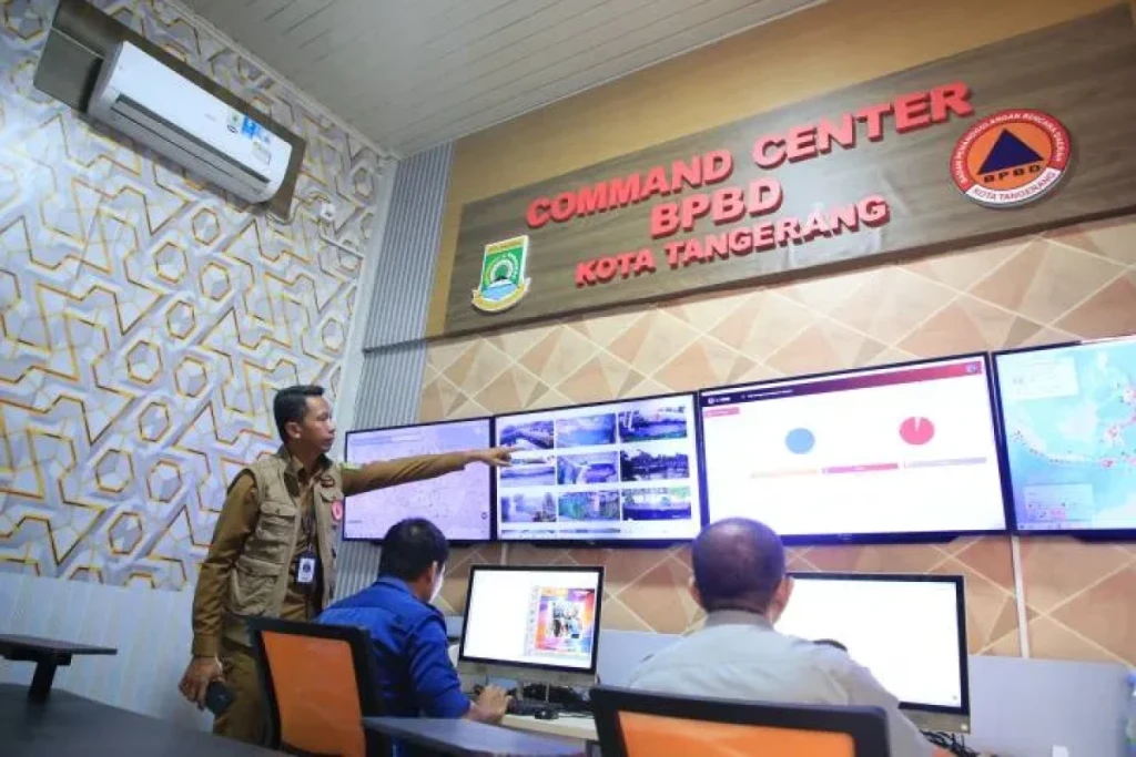 BPBD Kota Tangerang Siagakan Command Center 24 Jam Antisipasi Cuaca Ekstrem