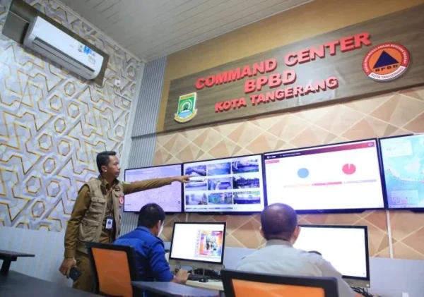 BPBD Kota Tangerang Siagakan Command Center 24 Jam Antisipasi Cuaca Ekstrem