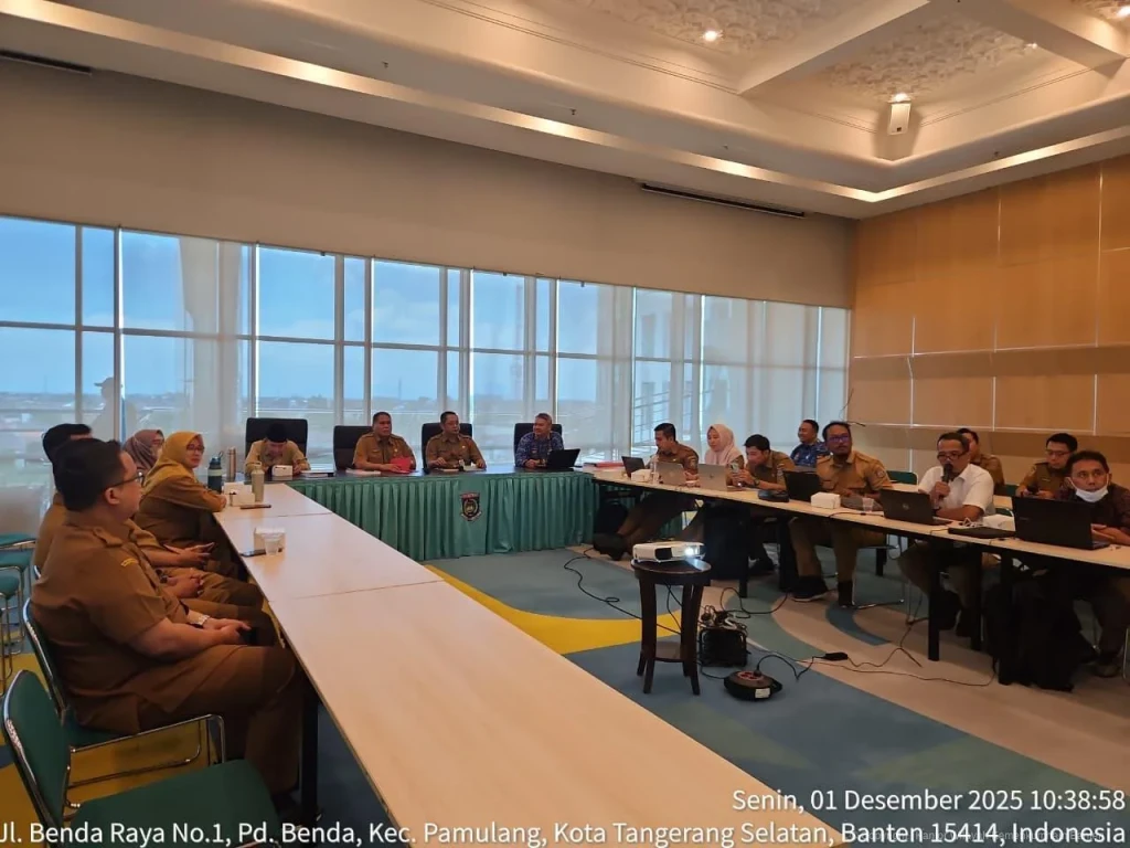 Rapat Bahas Raperwal Batas Wilayah Kelurahan di Tangerang Selatan