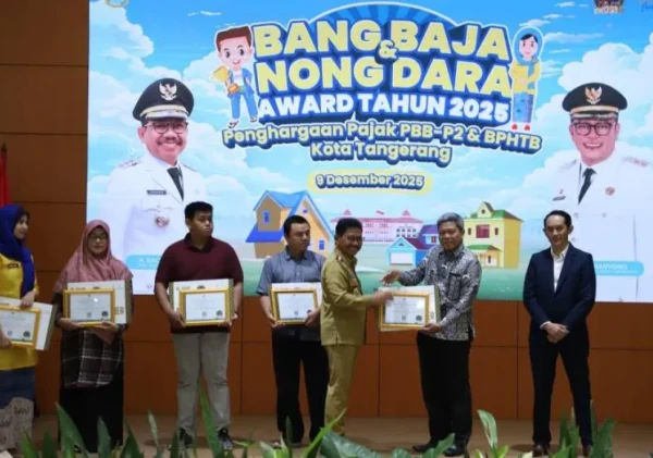 Pemkot Tangerang Berikan 67 Penghargaan Bang Baja dan Nong Dara Awards 2025