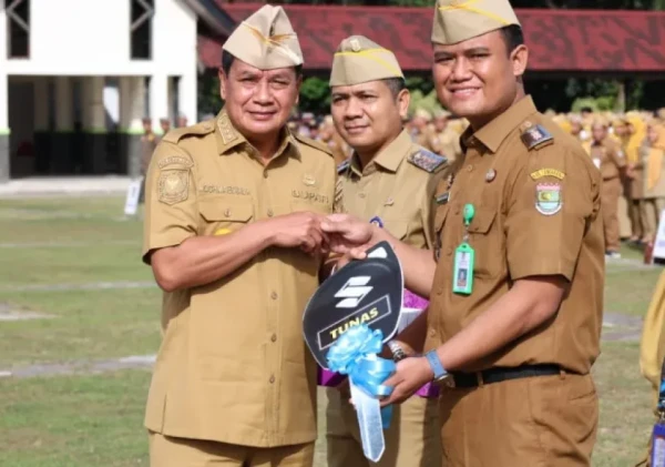 Kelurahan Kaduagung Terima Bantuan Mobil Operasional Puskesmas Keliling