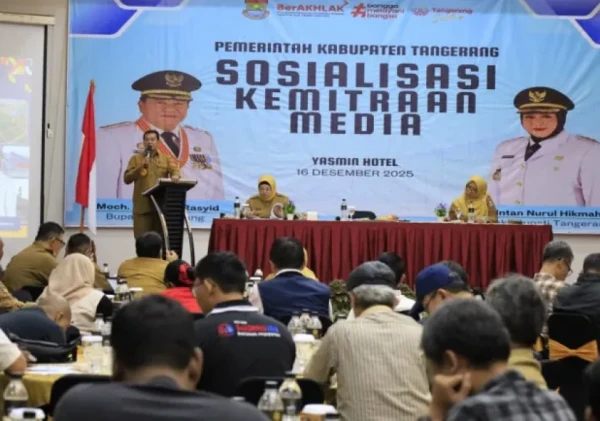 Pemkab Tangerang Perkuat Sinergi dengan Media melalui Sosialisasi Kemitraan