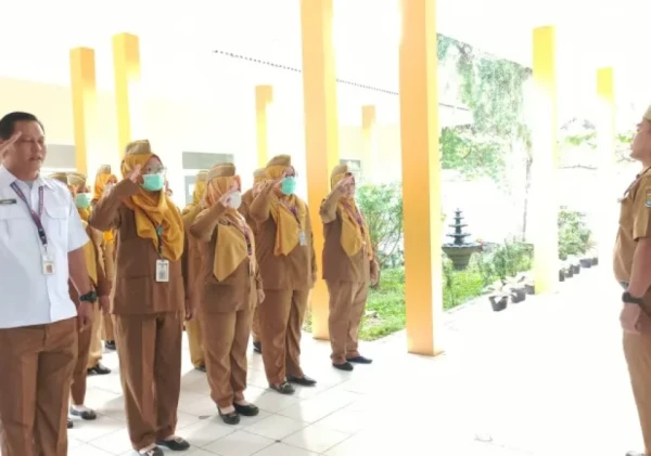 Puskesmas Salembaran Jaya Gelar Apel Rutin untuk Perkuat Kedisiplinan dan Budaya Kerja