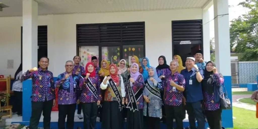 Bunda PAUD Kabupaten Tangerang Tinjau Pemberian Makanan Tambahan di TK Pertiwi Teluknaga