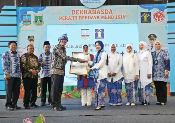 Bupati Serang Dorong Dekranasda Angkat Produk Lokal Jadi Kelas Nasional