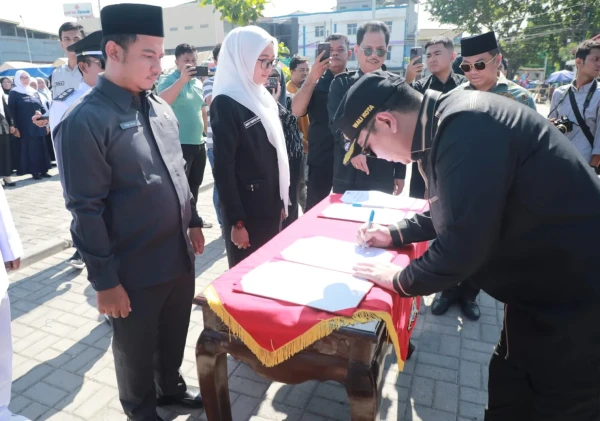 Wali Kota Serang Lantik 269 Pejabat di Pasar Kepandean, Tekankan Kinerja dan Disiplin ASN