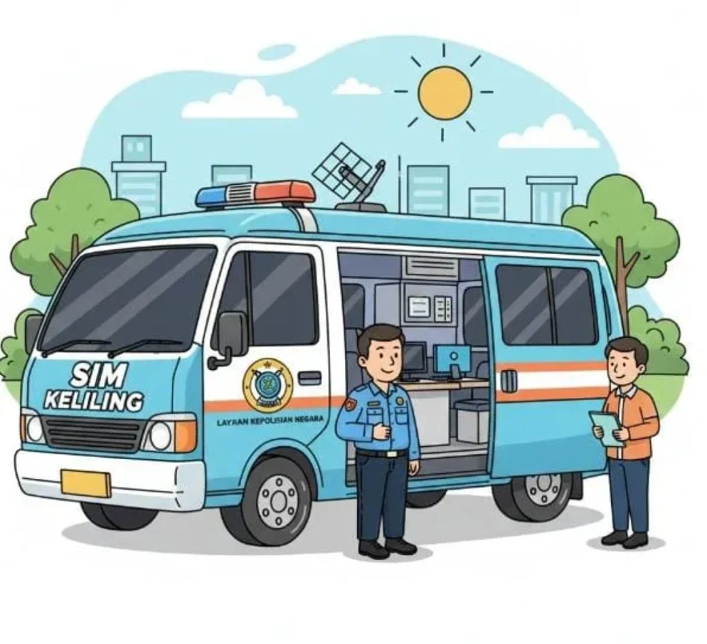 SIM Keliling Hari Ini Hadir di Kota dan Kabupaten Serang, Begini Syarat dan Biayanya