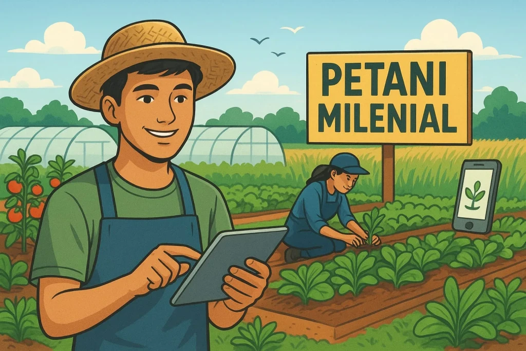 Petani Milenial Banten, Wajah Baru Pertanian yang Kian Kekinian