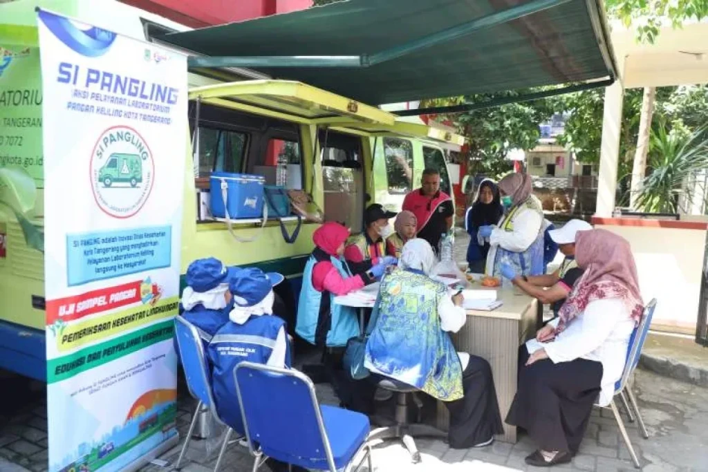 Jelang Nataru, Dinkes Kota Tangerang Sisir Pasar Tradisional, Ini Hasil Mengejutkannya