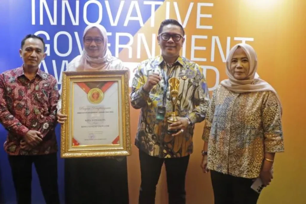 Tiga Tahun Berturut-turut, Kota Tangerang Kembali Dinobatkan Kota Inovatif Nasional