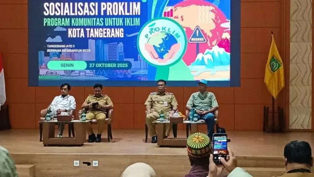 Kota Tangerang Kian Serius Hadapi Perubahan Iklim, DLH Gaungkan Semangat ProKlim 2025
