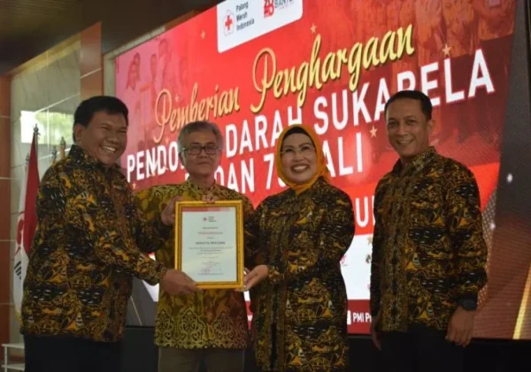 82 Pendonor Asal Kota Tangerang Terima Penghargaan Bergengsi dari PMI Banten, Bukti Nyata Semangat Kemanusiaan yang Tak Pernah Padam