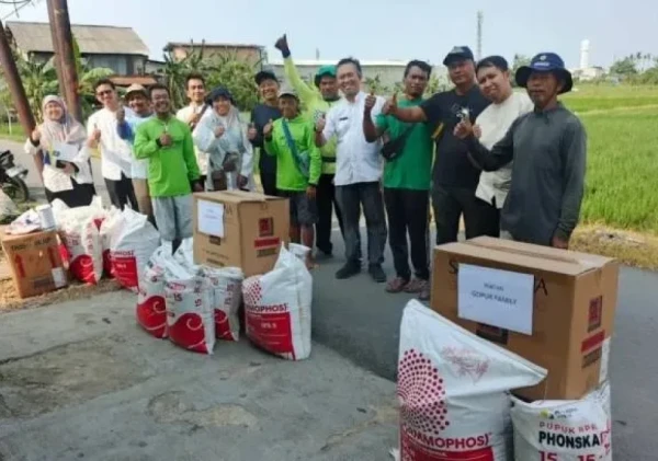 Pemkot Tangerang Salurkan Ribuan Kilogram Bantuan Pertanian, Petani Didorongkan Tingkatkan Produktivitas