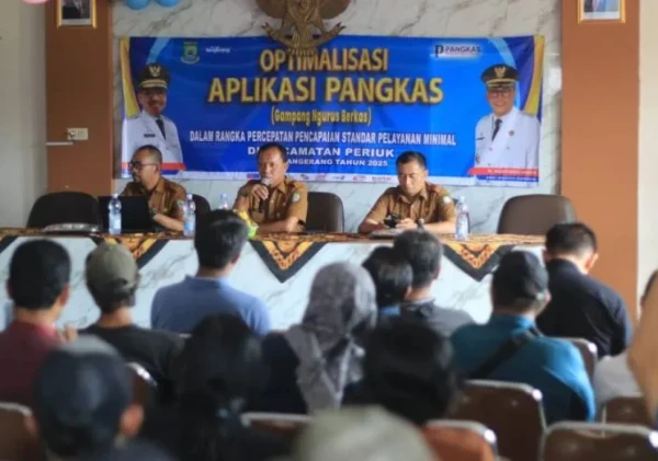 Sosialisasi Aplikasi “Pangkas” di Kecamatan Periuk: Layanan Administrasi Kini Lebih Cepat, Praktis, dan Tanpa Ribet