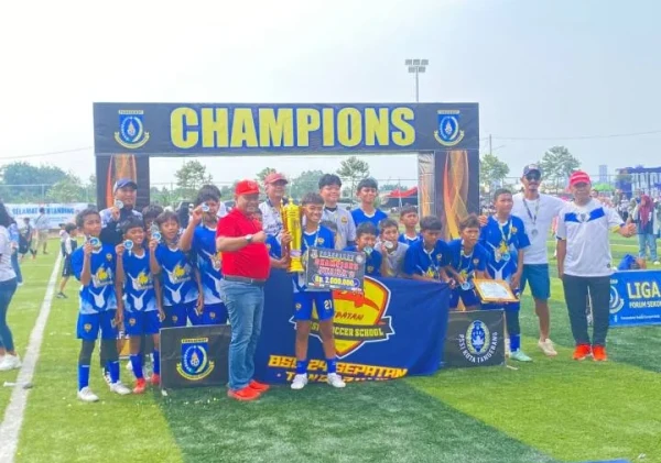 Liga FORSSEKOT 2025 Sukses Bikin Kota Tangerang Berdenyut! SSB Muda Berjaya, Kaonang: “Ini Bukti Sinergi dan Semangat Sepak Bola Usia Dini”