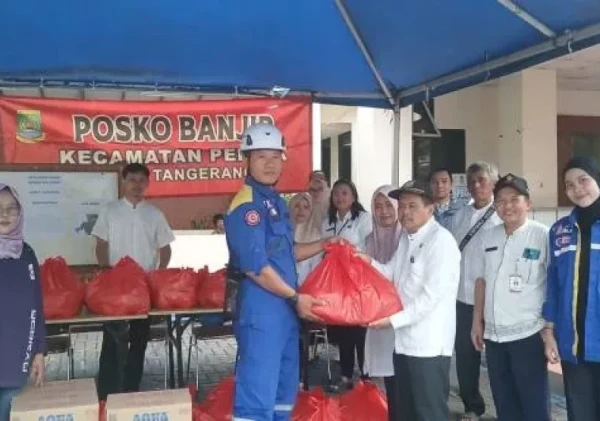 10.690 Nasi Bungkus Disalurkan, Ini Titik Banjir Kota Tangerang dengan Bantuan Terbanyak