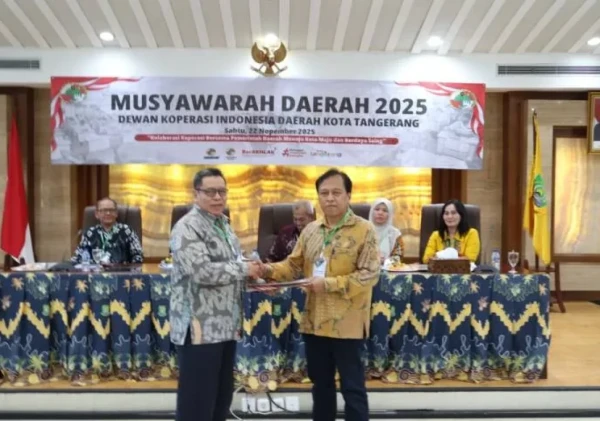 Prasetyo Budi Terpilih Aklamasi, Musda Dekopinda Kota Tangerang Hadirkan Babak Baru Gerakan Koperasi