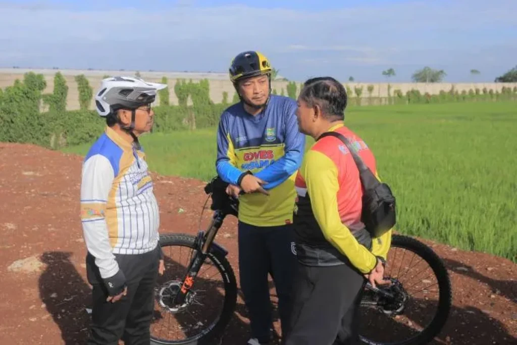 Alun-Alun Benda Segera Hadir, Wali Kota Sachrudin Cek Lokasi Sambil Gowes