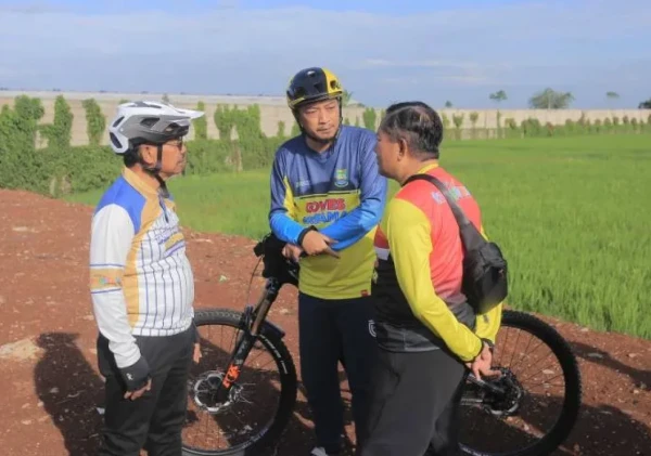 Alun-Alun Benda Segera Hadir, Wali Kota Sachrudin Cek Lokasi Sambil Gowes