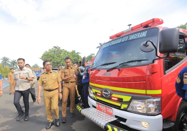 Pemkot Tangerang Tambah 8 Mobil Damkar Canggih, Wali Kota Sachrudin: “Kesiapsiagaan Bisa Selamatkan Banyak Nyawa!”