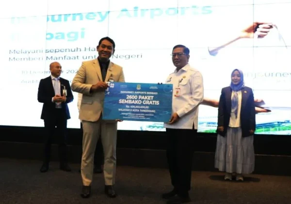 7.000 Paket Sembako Mengalir dari Bandara Soetta, Kolaborasi BUMN–Pemkot Jadi Sorotan