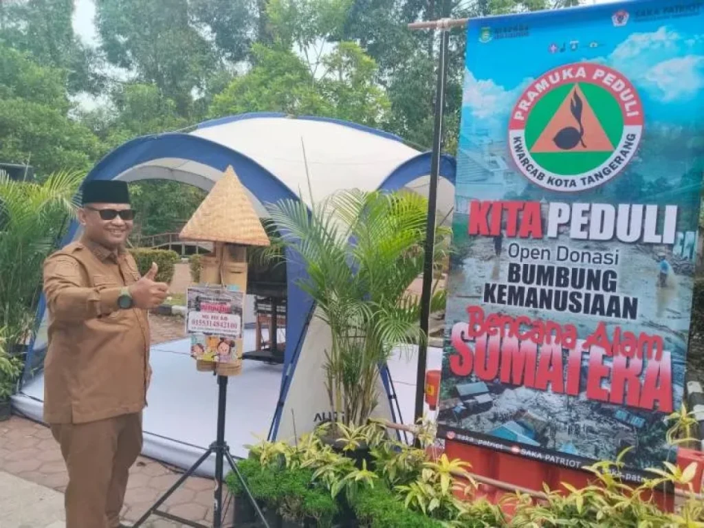 Saka Patriot Buka Donasi Bumbung Kemanusiaan untuk Sumatera dan Aceh, Ajak Warga Turut Bergerak