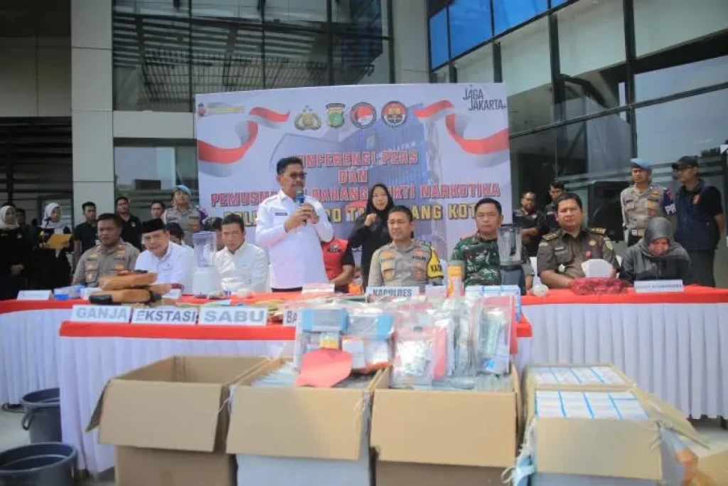 Pemkot Tangerang, Polres, dan BNN Musnahkan Puluhan Ribu Obat Terlarang: Simbol Perang Total Lawan Narkoba