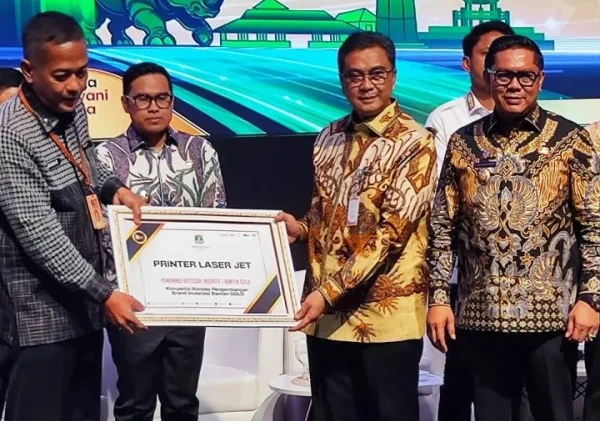 Kota Tangerang Raih Penghargaan Inovatif Pertama di Ajang Brand Investasi Banten GOLD 2025
