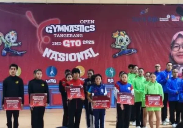 Gymnastics Open 2025 Sukses Digelar di Kota Tangerang, Cetak Juara dan Bibit Atlet Baru