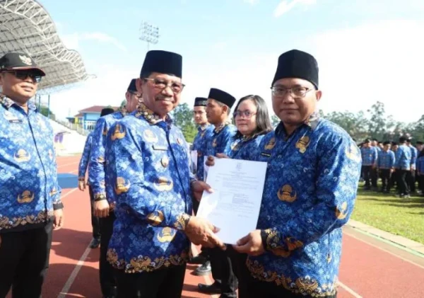 Pemkot Tangerang Resmi Lantik 5.591 PPPK Paruh Waktu: Ribuan Pegawai Penuhi Stadion, Antusiasme Pecah Sejak Pagi