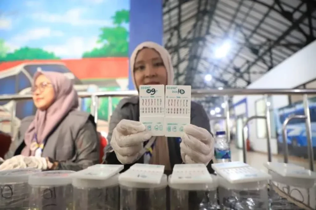 Jelang Nataru 2025–2026, Sopir Bus Terminal Poris Plawad Dites Urine Mendadak, Ini Tujuannya