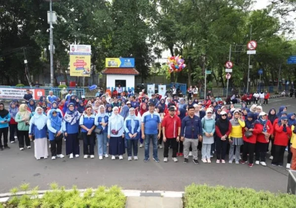 Semangat Baru Lawan TBC! Pemkot Tangerang Gencarkan Aksi TOSS-TBC di CFD Tugu Adipura