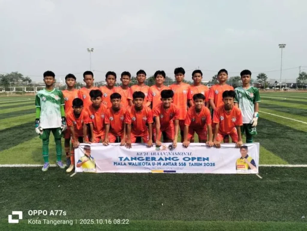Kejurnas Sepak Bola Piala Wali Kota Tangerang U-14 2025 Resmi Bergulir, 16 Tim Terbaik Adu Skill di Lapangan!