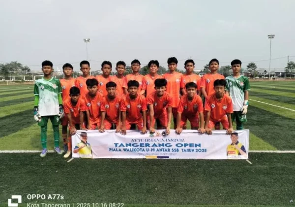 Kejurnas Sepak Bola Piala Wali Kota Tangerang U-14 2025 Resmi Bergulir, 16 Tim Terbaik Adu Skill di Lapangan!