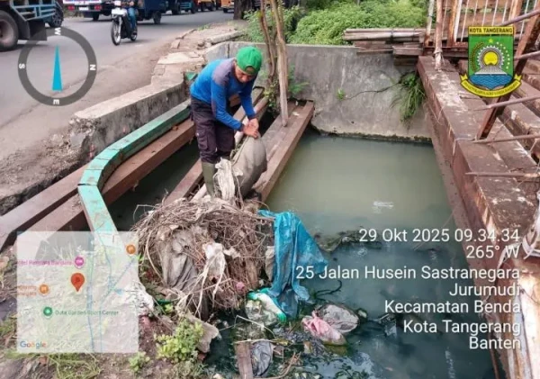 Pemkot Tangerang Gencar Normalisasi Drainase, Antisipasi Genangan di Jalur Vital Menuju Bandara Soekarno-Hatta