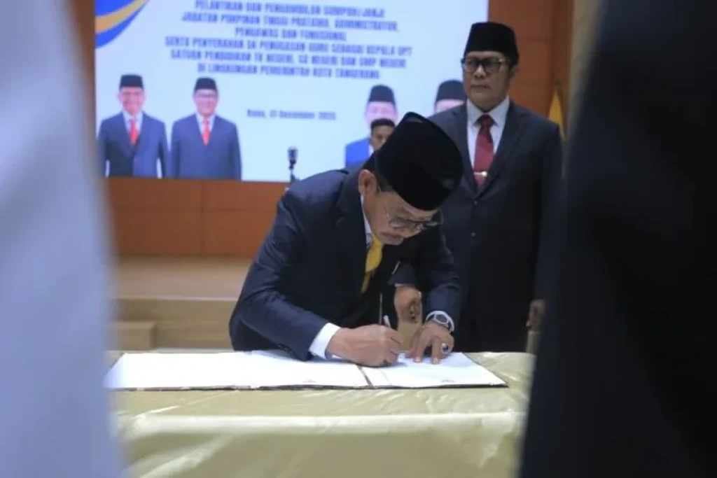 Tepis Isu Jual Beli Jabatan, Wali Kota Tangerang Tegaskan Penugasan ASN Murni Sistem Merit