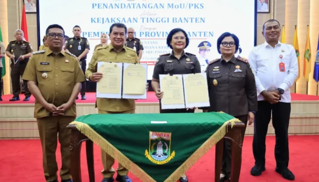 Pidana Kerja Sosial Mulai Berlaku 2026, Bupati Tangerang Ikut Teken Kesepakatan Penting di Banten