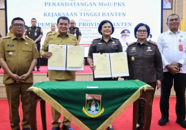 Pidana Kerja Sosial Mulai Berlaku 2026, Bupati Tangerang Ikut Teken Kesepakatan Penting di Banten